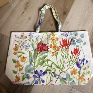 Vintage Estée Lauder Floral Tote Shoulder Bag NWOT